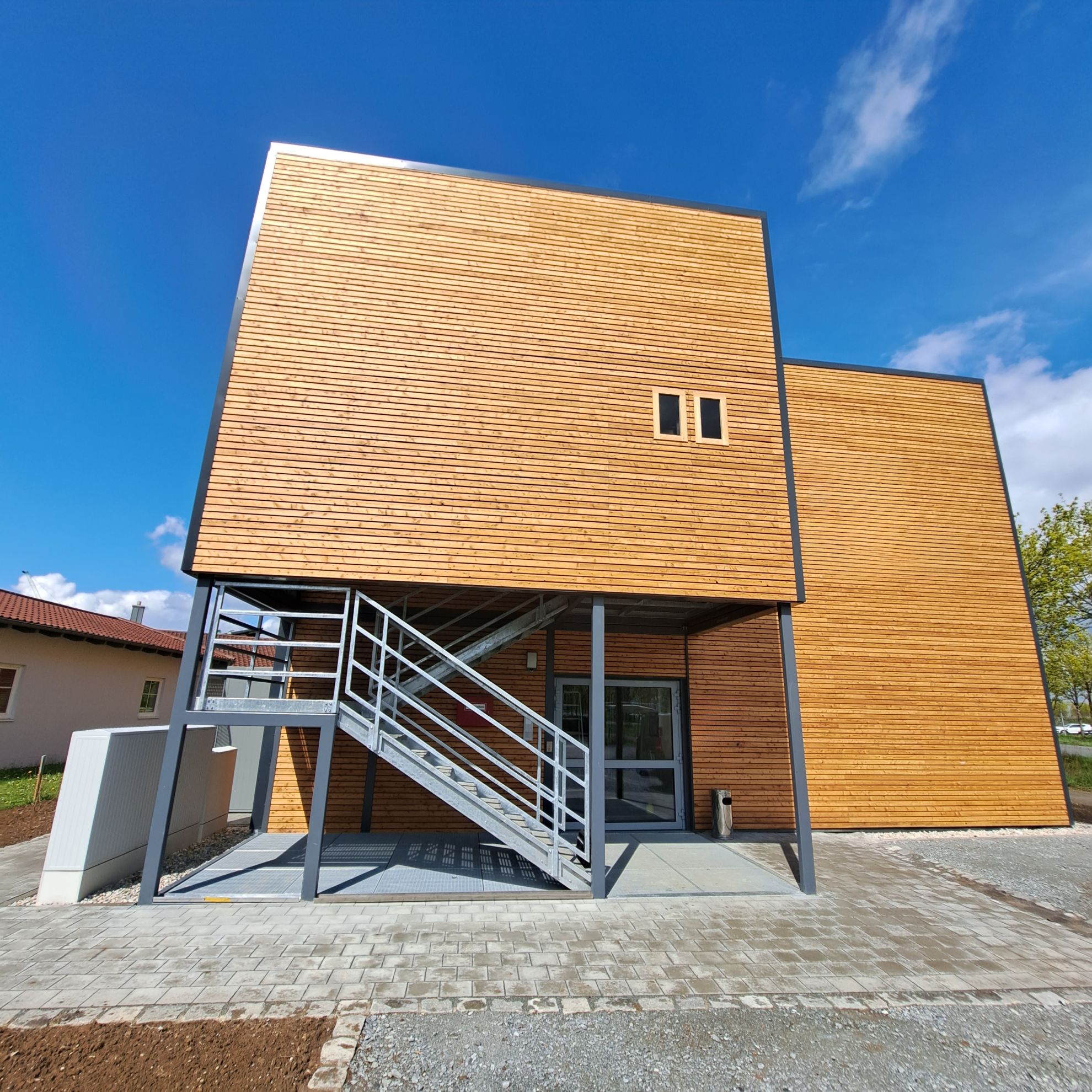 Modulares Laborgebäude