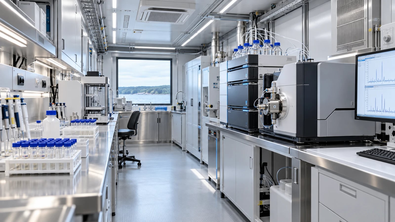 PFAS-Analytik: Laborkapazität mit Laborcontainern erweitern